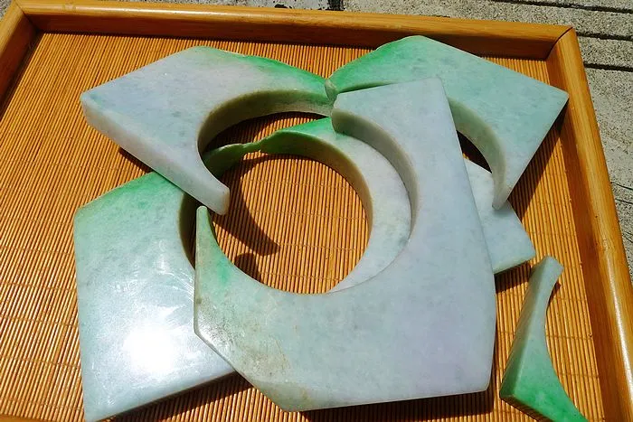 Natural Jade Rough Jadeite Raw 1.47kg