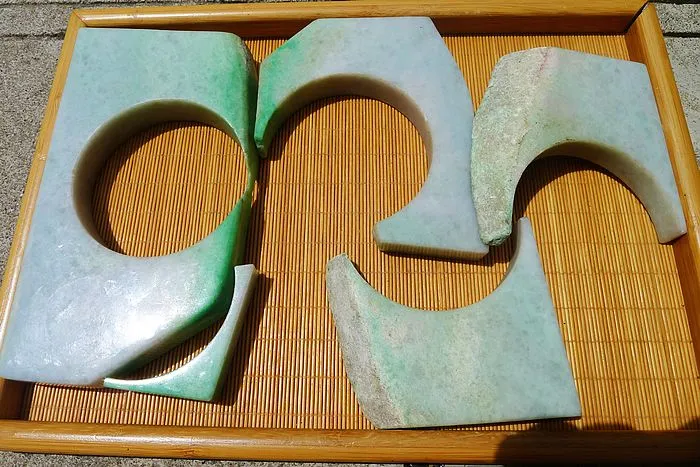 Natural Jade Rough Jadeite Raw 1.47kg