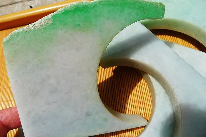 Natural Jade Rough Jadeite Raw 1.47kg