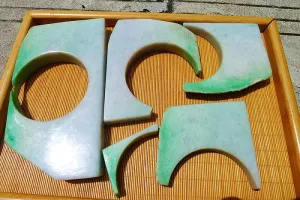 Natural Jade Rough Jadeite Raw 1.47kg