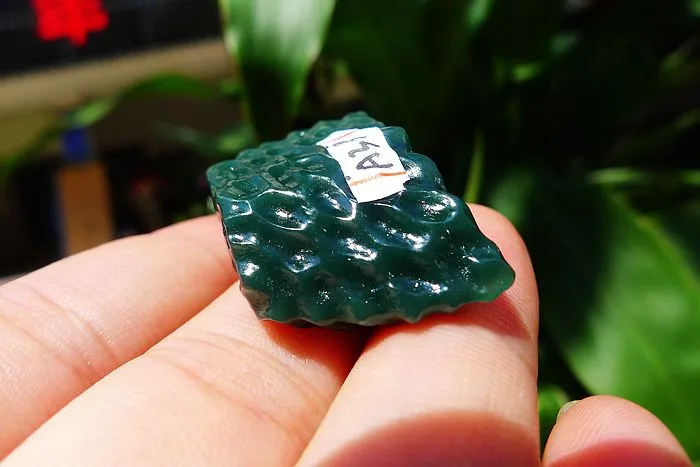 Natural Jade Rough Jadeite Raw (14g,2.9X2X1.1cm)
