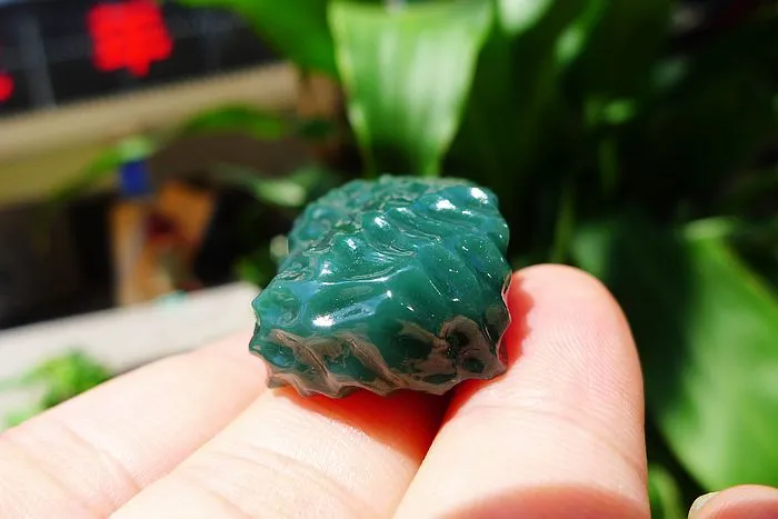 Natural Jade Rough Jadeite Raw (14g,2.9X2X1.1cm)