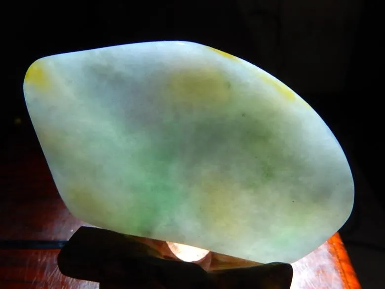 Natural Jade Rough Jadeite Raw (150g, 87X64X12mm)