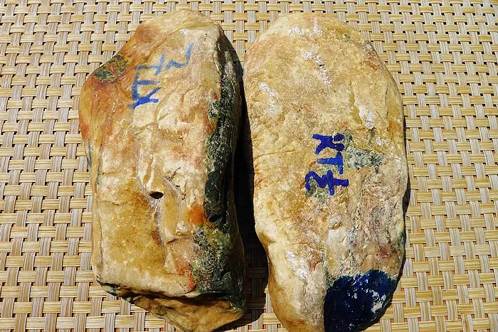 Natural Jade Rough Jadeite Raw 1.52kg