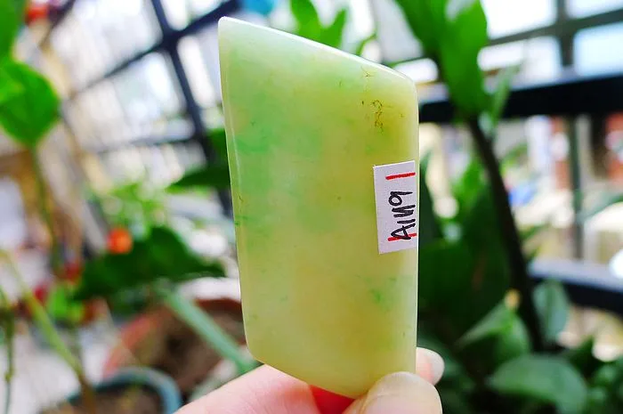 Natural Jade Rough Jadeite Raw (20g,5.8X2.5X0.51cm)