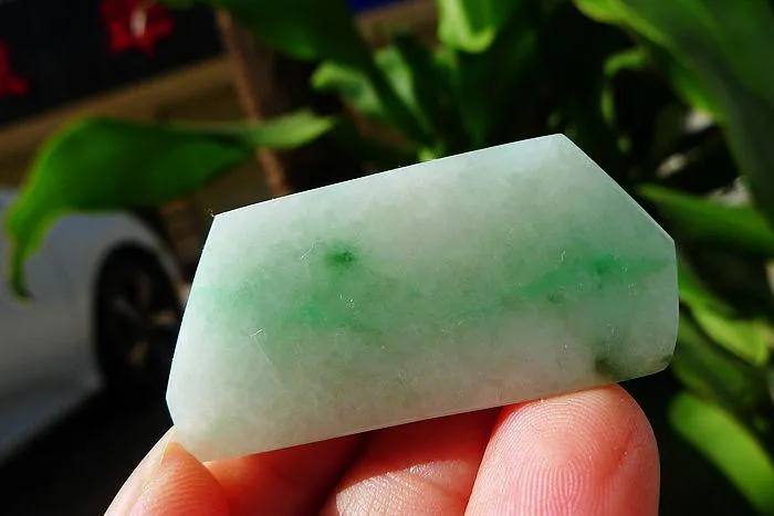 Natural Jade Rough Jadeite Raw (21g,4.5X2.1X0.75cm)