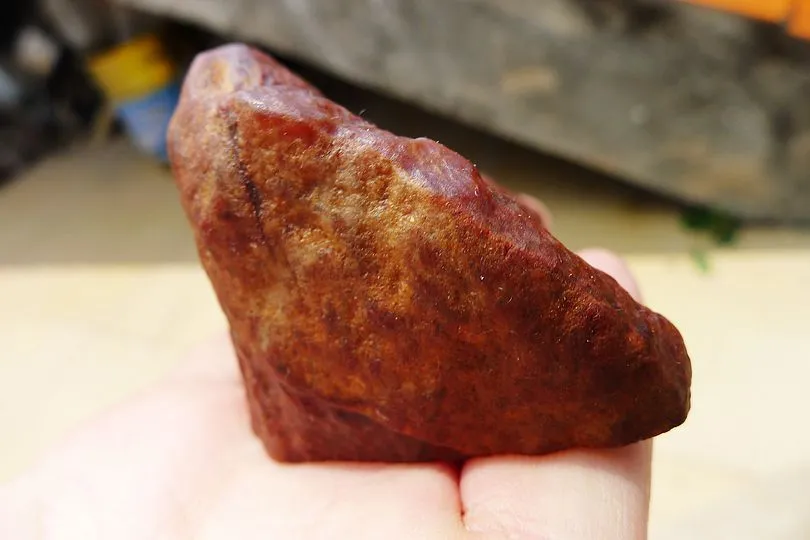 Natural Jade Rough Jadeite Raw (228g,9.2X4.8X4.2cm)