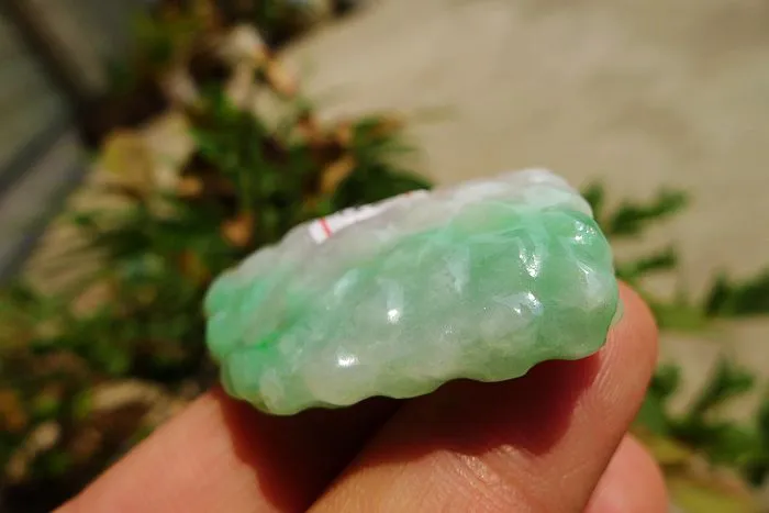 Natural Jade Rough Jadeite Raw (22g,3.8X2.65X1cm)