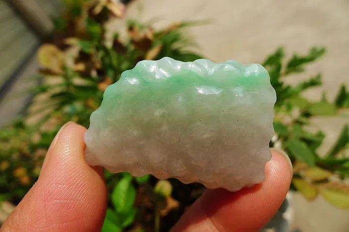 Natural Jade Rough Jadeite Raw (22g,3.8X2.65X1cm)