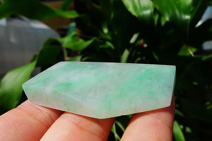 Natural Jade Rough Jadeite Raw (22g,5.5X2.5X0.65cm)