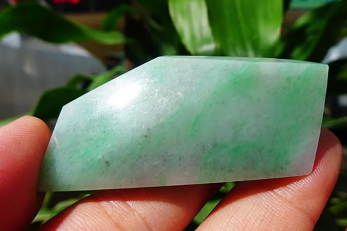 Natural Jade Rough Jadeite Raw (22g,5.5X2.5X0.65cm)