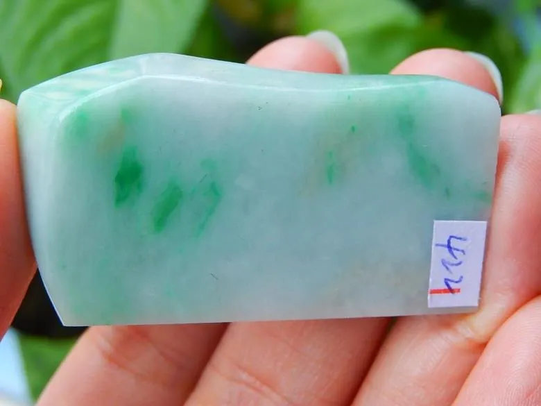 Natural Jade Rough Jadeite Raw (24g, 47X26X10mm)