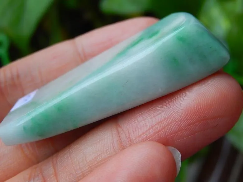 Natural Jade Rough Jadeite Raw (24g, 47X26X10mm)