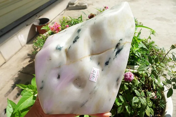 Natural Jade Rough Jadeite Raw (2.69kg,25*16*5cm)