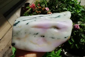 Natural Jade Rough Jadeite Raw (2.69kg,25*16*5cm)