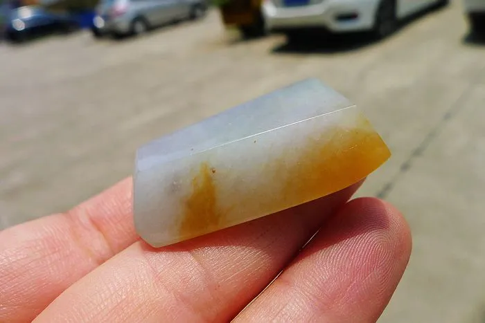 Natural Jade Rough Jadeite Raw (27g,4X2.5X1.05cm)