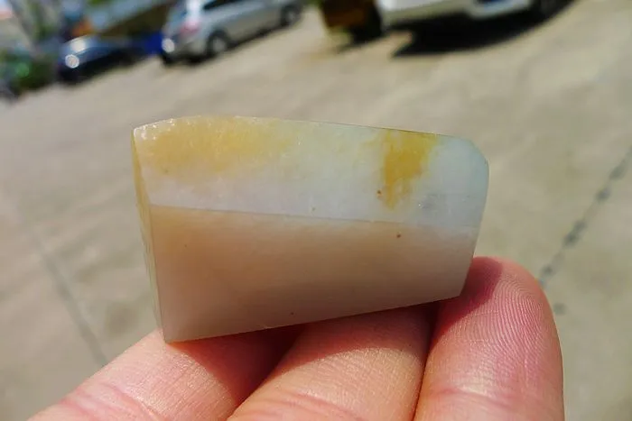 Natural Jade Rough Jadeite Raw (27g,4X2.5X1.05cm)