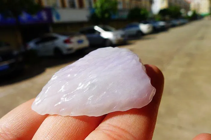 Natural Jade Rough Jadeite Raw (28g,5.1X3.4X1cm)