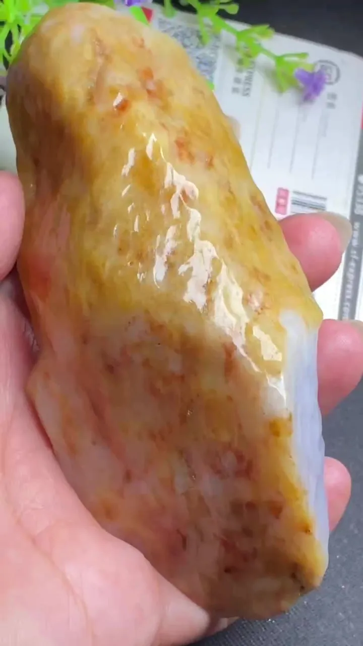 Natural Jade Rough Jadeite Raw (326g,116X48X42mm)-A5286