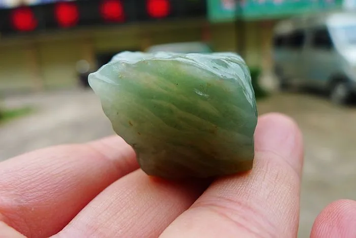 Natural Jade Rough Jadeite Raw (37g,3X2.4X2.2cm)