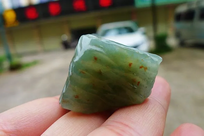 Natural Jade Rough Jadeite Raw (37g,3X2.4X2.2cm)