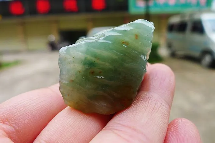 Natural Jade Rough Jadeite Raw (37g,3X2.4X2.2cm)