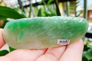 Natural Jade Rough Jadeite Raw (39g,8.2x3x0.56cm)