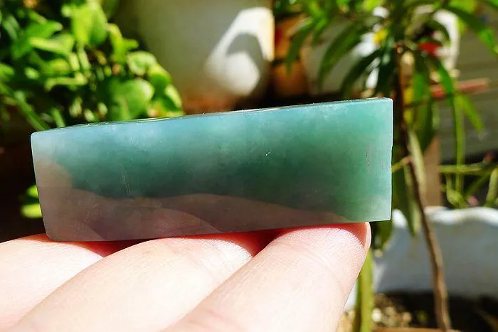 Natural Jade Rough Jadeite Raw (42g,5.4X1.85X1.35cm)