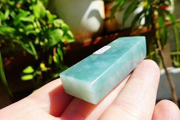 Natural Jade Rough Jadeite Raw (42g,5.4X1.85X1.35cm)