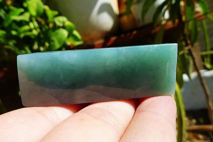 Natural Jade Rough Jadeite Raw (42g,5.4X1.85X1.35cm)