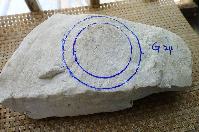 Natural Jade Rough Jadeite Raw (4.35kg,24X13X9.6cm)