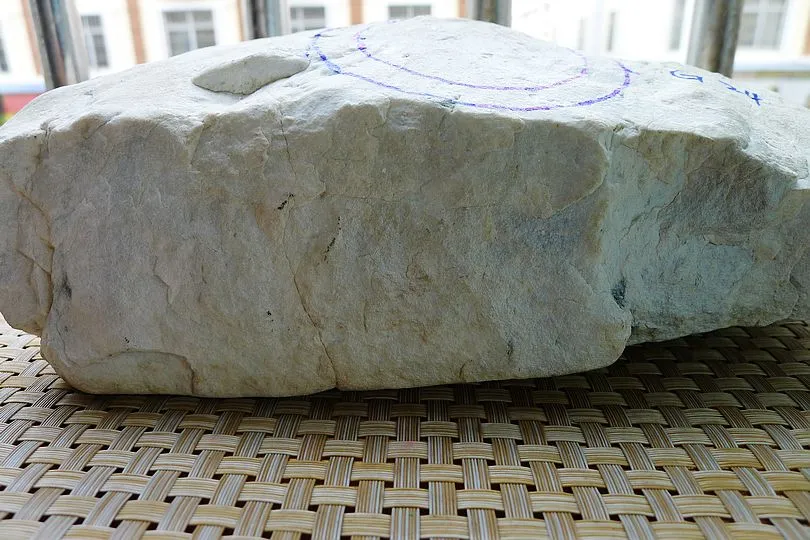 Natural Jade Rough Jadeite Raw (4.35kg,24X13X9.6cm)