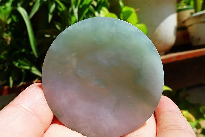 Natural Jade Rough Jadeite Raw (43g,5.4X0.5cm)