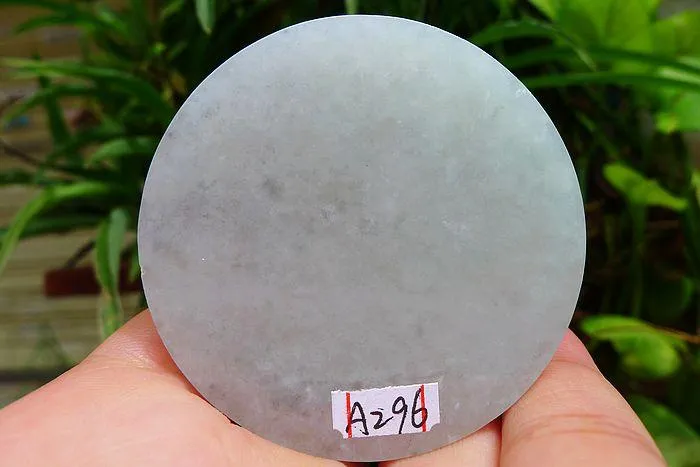 Natural Jade Rough Jadeite Raw (46g,5.2X0.6cm)