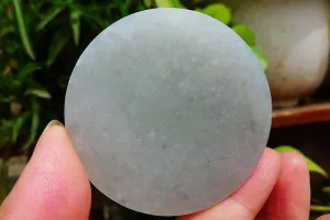 Natural Jade Rough Jadeite Raw (46g,5.2X0.6cm)