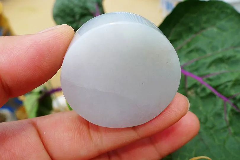 Natural Jade Rough Jadeite Raw (51g,3.7X3.7X1.4cm)