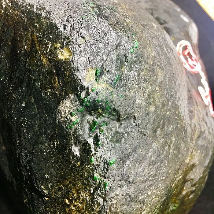 Natural Jade Rough Jadeite Raw (5.1kg,20X16X12cm)
