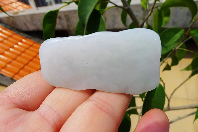 Natural Jade Rough Jadeite Raw (62g,4.9X3.3X2.2cm)