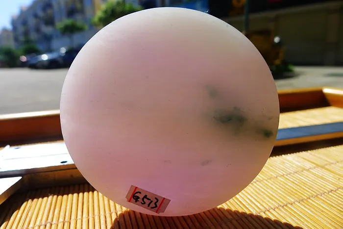 Natural Jade Rough Jadeite Raw (66g,5.6X5.6X0.8cm)
