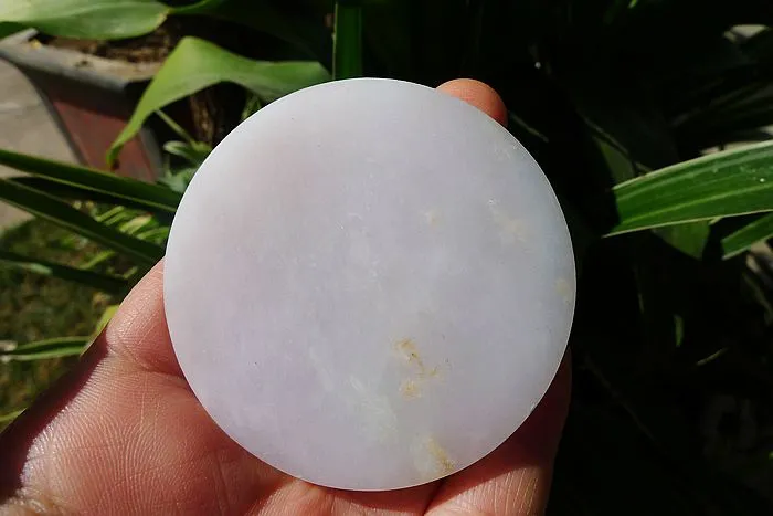 Natural Jade Rough Jadeite Raw (67g,5.7X5.7X0.8cm)