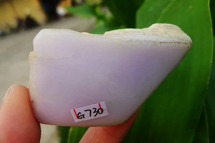 Natural Jade Rough Jadeite Raw (67g,5.9X3.3X1.6cm)
