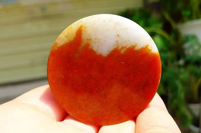 Natural Jade Rough Jadeite Raw (68g,4.3X1.4cm)