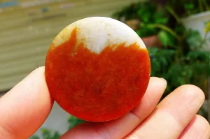 Natural Jade Rough Jadeite Raw (68g,4.3X1.4cm)
