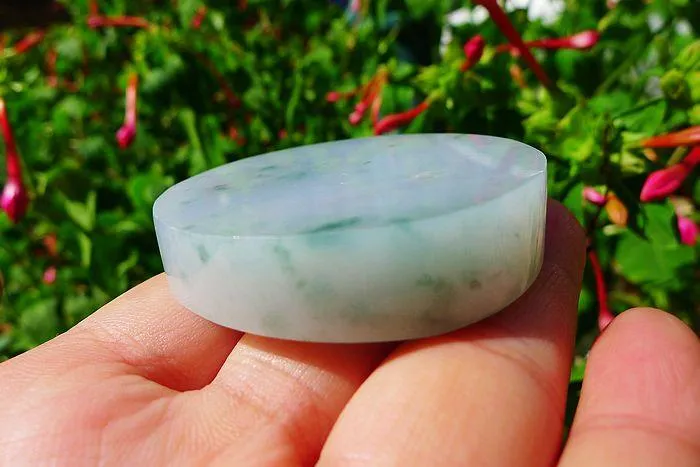 Natural Jade Rough Jadeite Raw (73g,4.9X1.1cm)