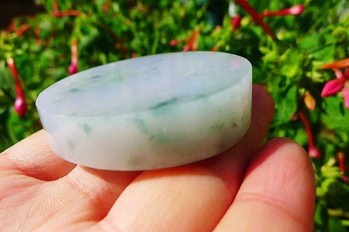 Natural Jade Rough Jadeite Raw (73g,4.9X1.1cm)