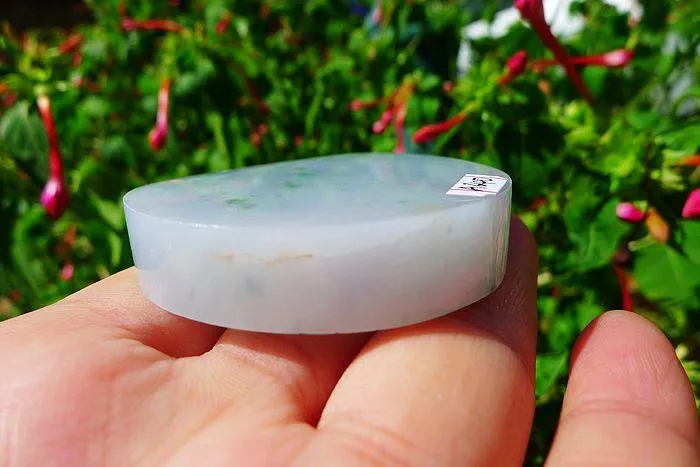 Natural Jade Rough Jadeite Raw (73g,4.9X1.1cm)