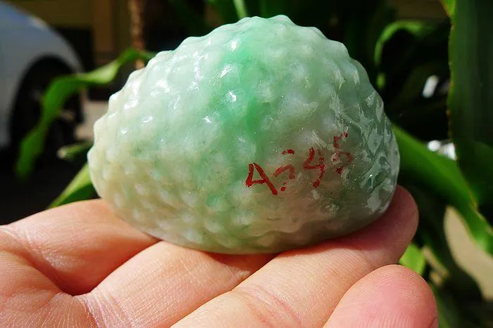 Natural Jade Rough Jadeite Raw (77g,5.8X3.7X2.5cm)