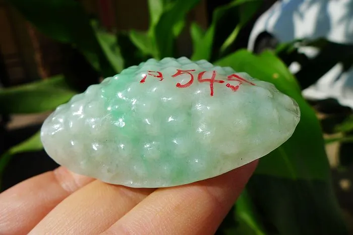 Natural Jade Rough Jadeite Raw (77g,5.8X3.7X2.5cm)