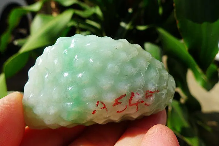 Natural Jade Rough Jadeite Raw (77g,5.8X3.7X2.5cm)