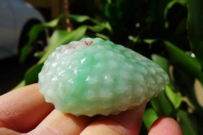 Natural Jade Rough Jadeite Raw (77g,5.8X3.7X2.5cm)